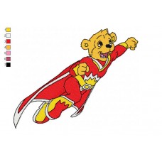 SuperTed 06 Embroidery Design